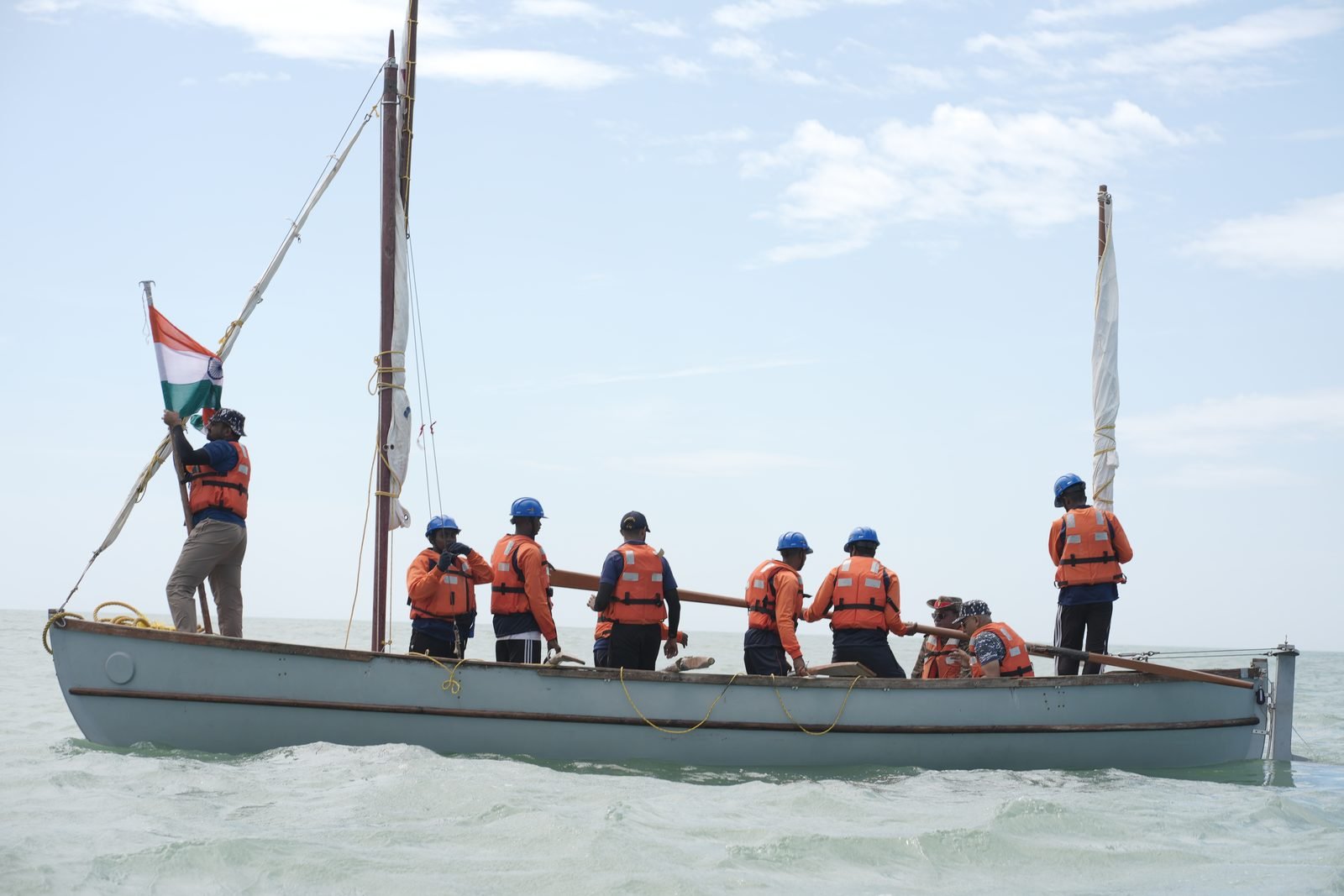 Fleet-wide briefing at the Kanyakumari base